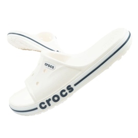 Crocs Bayaband Slide M 205392-126 Flip-Flops weiß 1