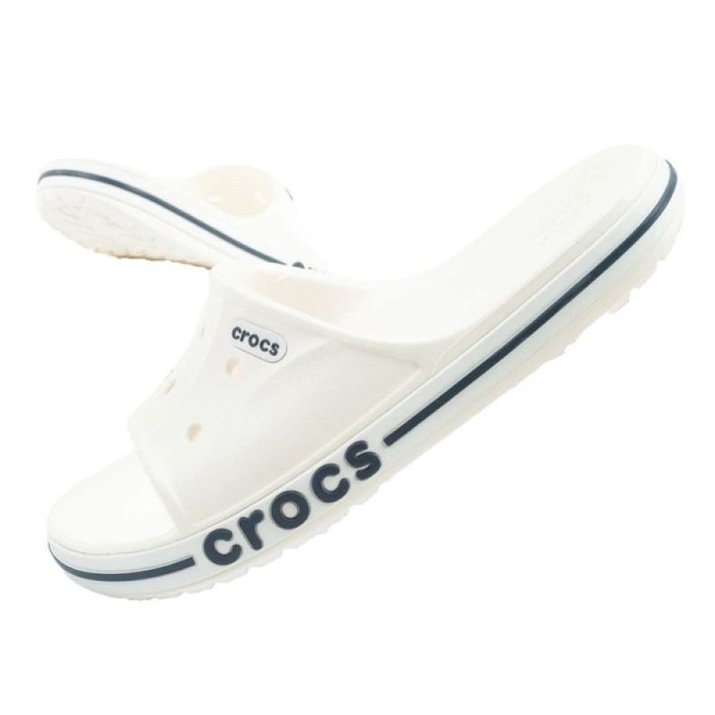 Crocs Bayaband Slide M 205392-126 Flip-Flops weiß 1