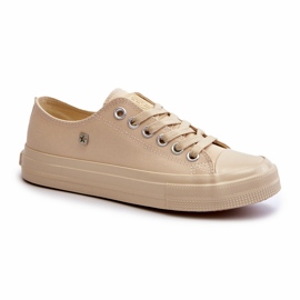 Klassische Damen-Sneaker Big Star NN274286 Beige 3