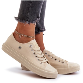 Klassische Damen-Sneaker Big Star NN274286 Beige 6