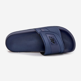 Männer Flip-Flops mit Klettverschluss 4FMM00fflim091-31s Marineblau 1