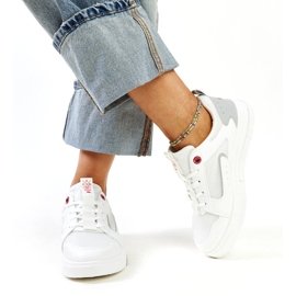 Cross Jeans Weiße Sport -Sneaker von Frauen überqueren Jeans 3