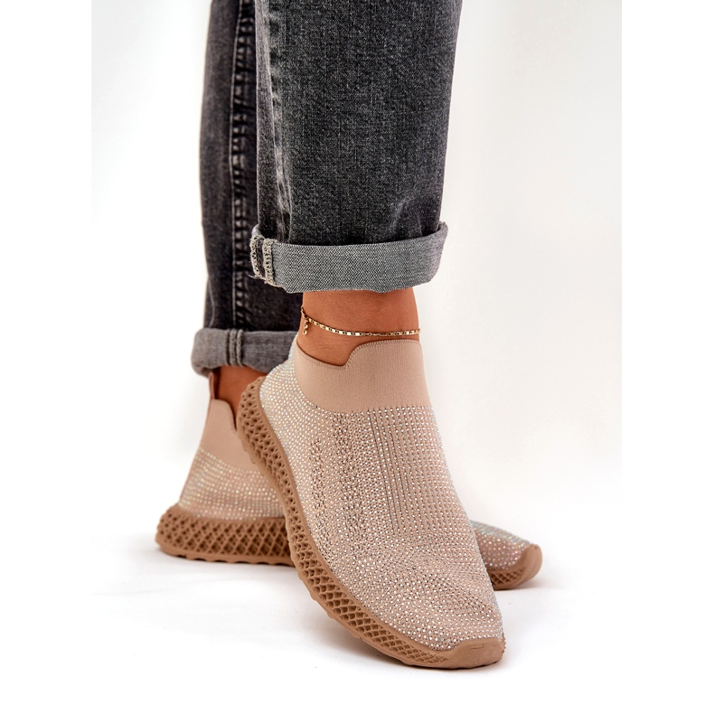 S.Barski Sloced Damen -Sportschuhe mit TW121 Beige 3