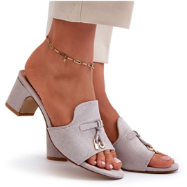 Seastar Frauenflip-Flops mit Graugrau Öko-Chubby 5