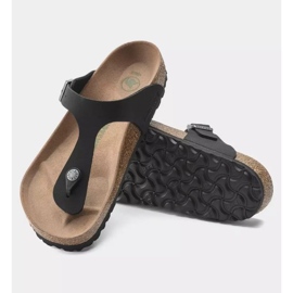 Männer Flip -Flops Birkenstock Gizeh BS 1020380 schwarz 2