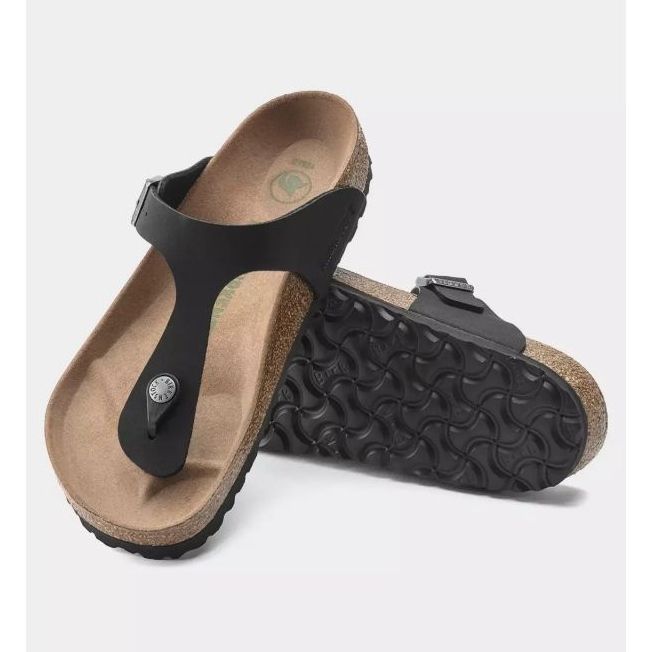 Männer Flip -Flops Birkenstock Gizeh BS 1020380 schwarz 2