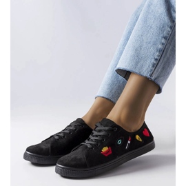 Black Kailey Sneakers schwarz 2