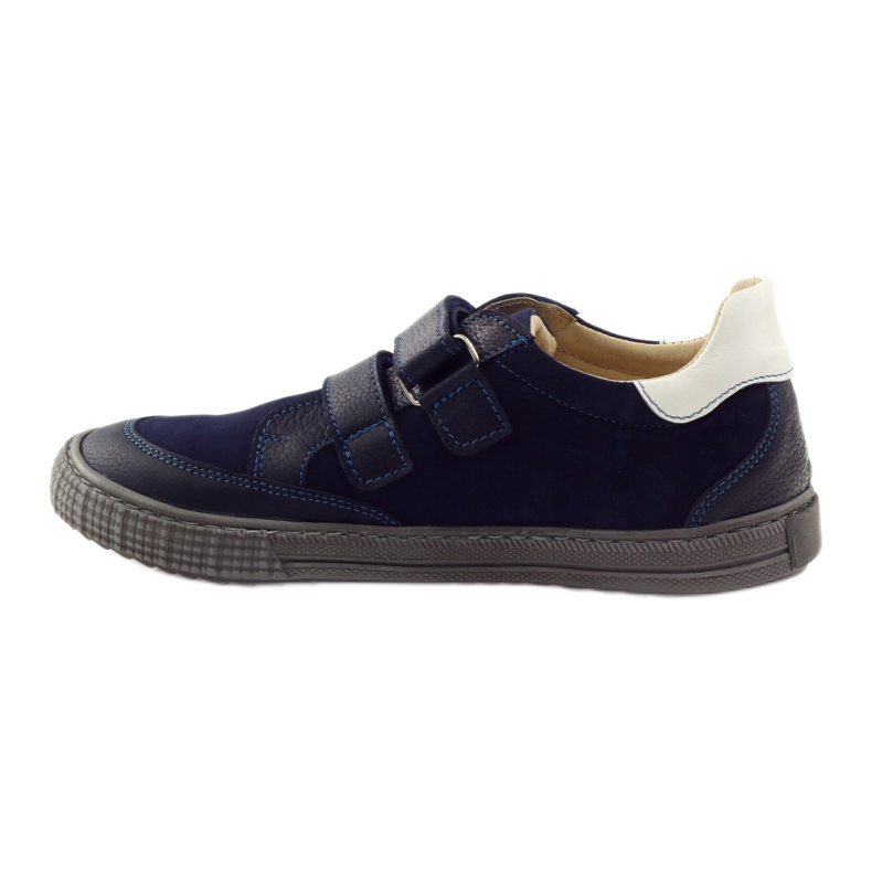 Jungenschuhe mit Rüben Bartuś marineblau navy blau 2
