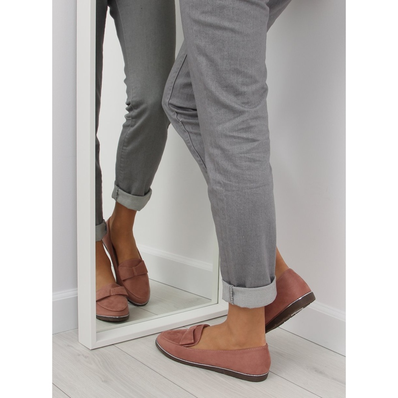 Rosa Damenhalbschuhe 127-2 Rosa 1