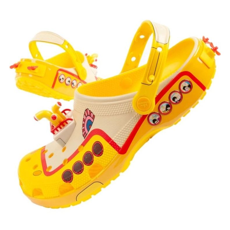Crocs the Beatles Clogs für den Rockfan M 210893-90H gelb 1