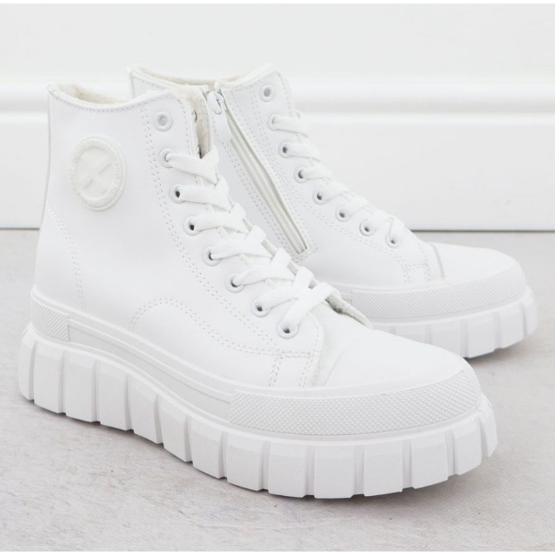 News Nachrichtensneaker auf der Plattform 9152 Eve513 weiß 2