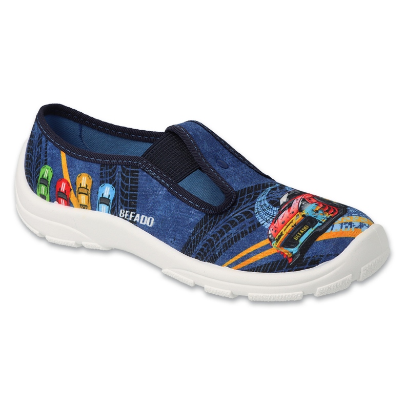 Befado Kinderruhschuhe 975y195 Marineblau Autoanwendung 1