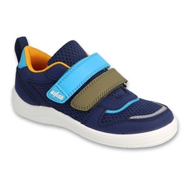 Befado Kindersportanzug Marineblau/Orange 452Y005 1