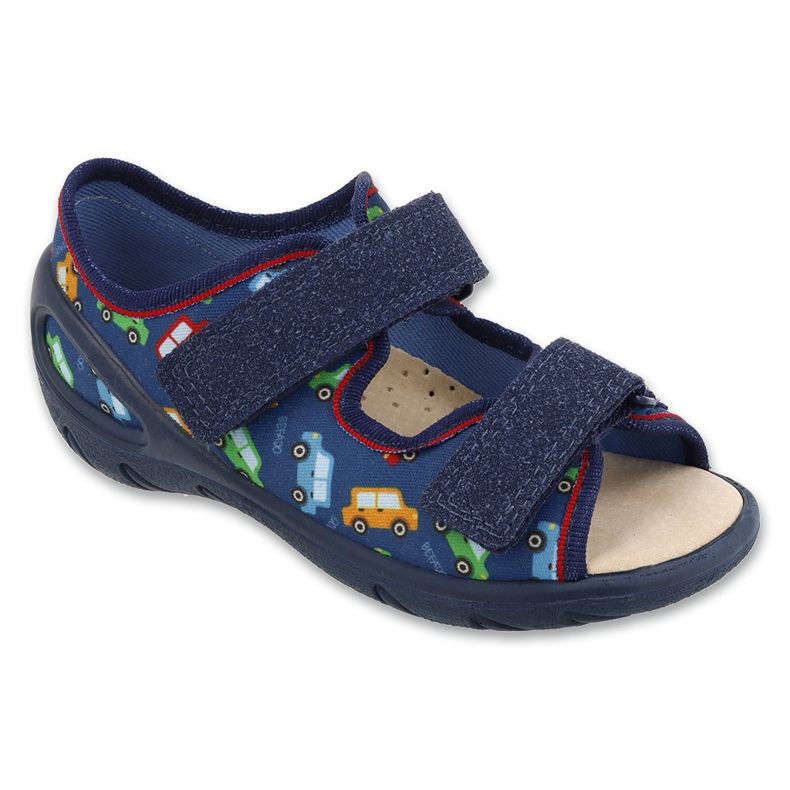 Befado Kinderschuhe pu 063x029 blau 1
