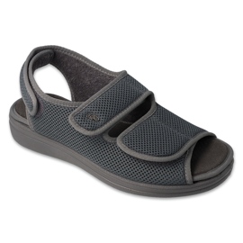 Dr.orto Befado Herren Sandalen PU 077M003 GRAU-GREER grün 1
