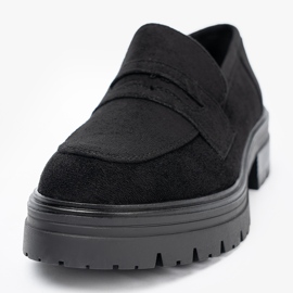 Diamantique Elegante Frauenschuhe auf der Plattform schwarz 1