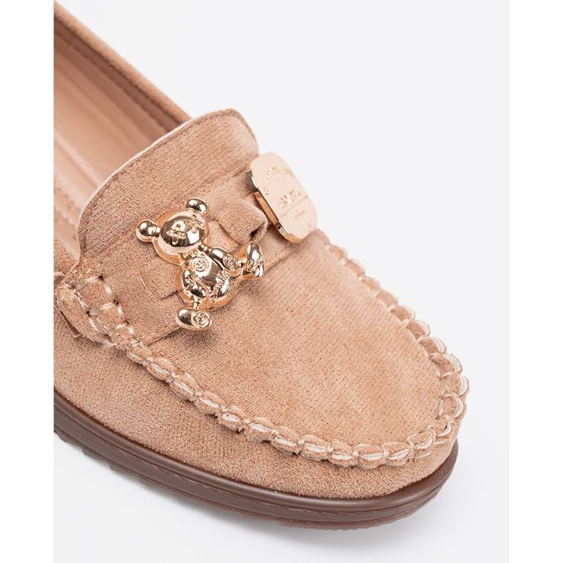 Shelvt Frauenschuhe mit Missie auf Anwendung beige 1