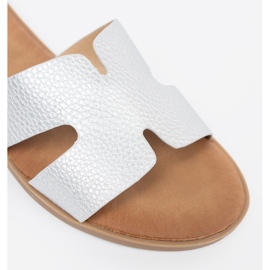 Shelvt Silber Frauensteuer mit Ausschnitten silber- 1