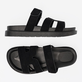 Shelvt Hausschuhe für Frauen schwarz 1