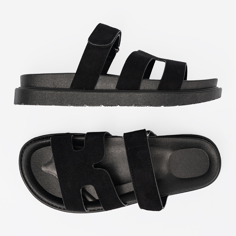 Shelvt Hausschuhe für Frauen schwarz 1