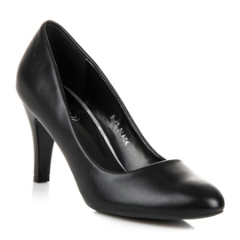 Schwarze High Heels 1