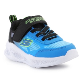 Skechers Meteor Lights Shoes-Krendox JR 401495N-BKBL blau 1