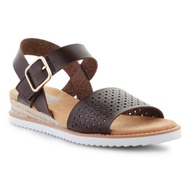 Sandalen Skechers Desert Kuss-Sunny Flair in 114143-choc braun 1
