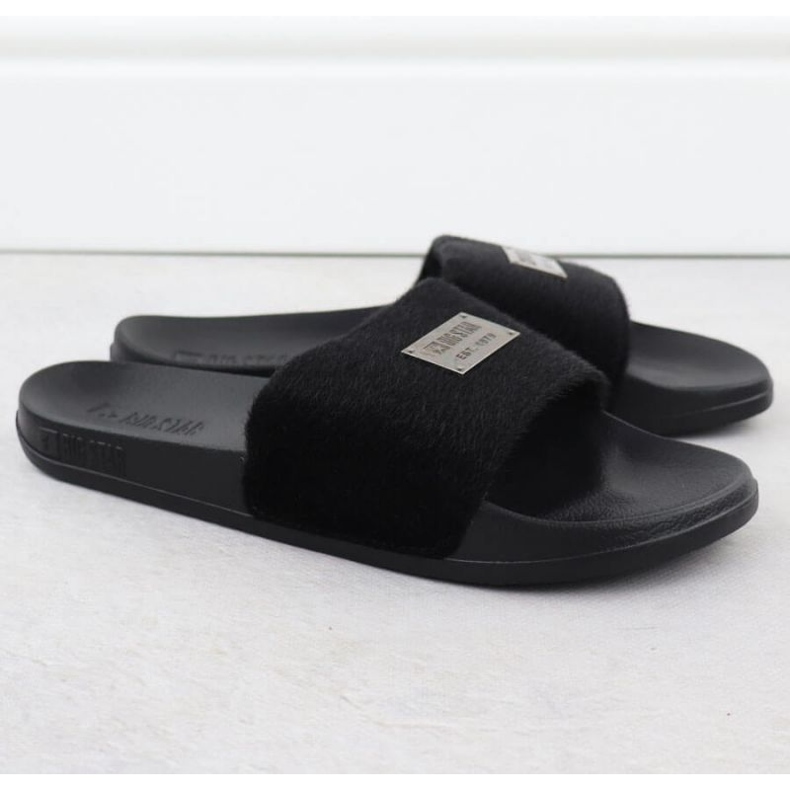 Big Star Flip Flops in SS274716 INT2154B schwarz 2