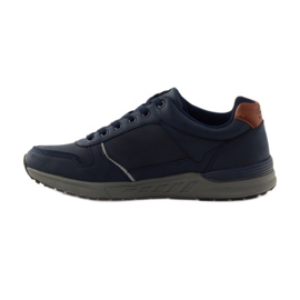 American Club Herren Sportschuhe American 610184 marineblaue Turnschuhe navy blau 2