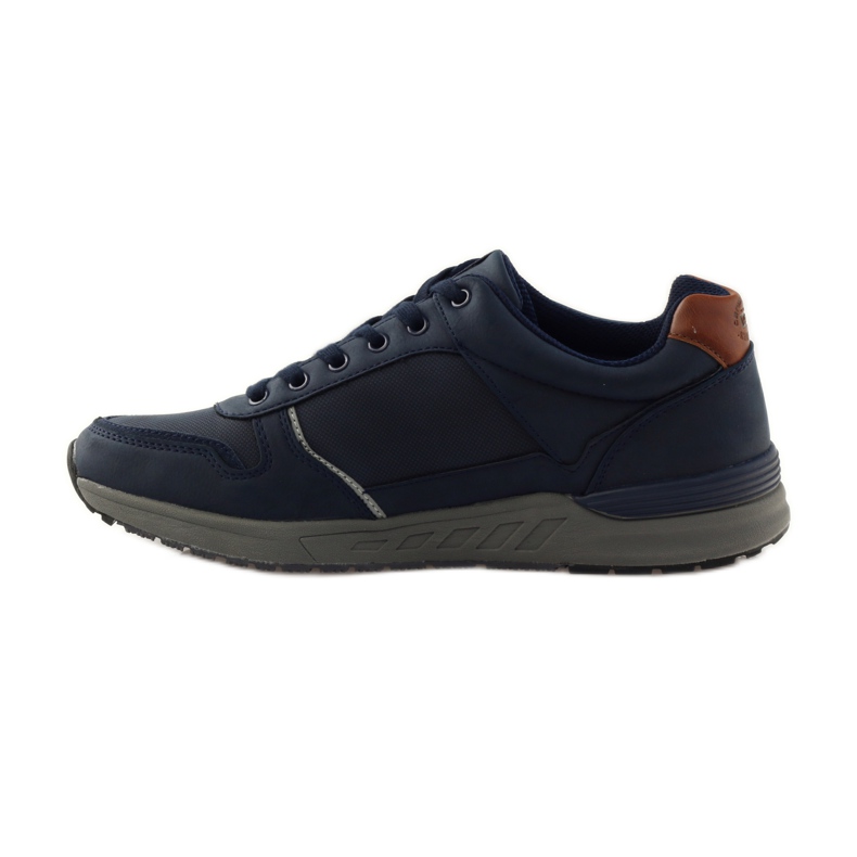 American Club Herren Sportschuhe American 610184 marineblaue Turnschuhe navy blau 2