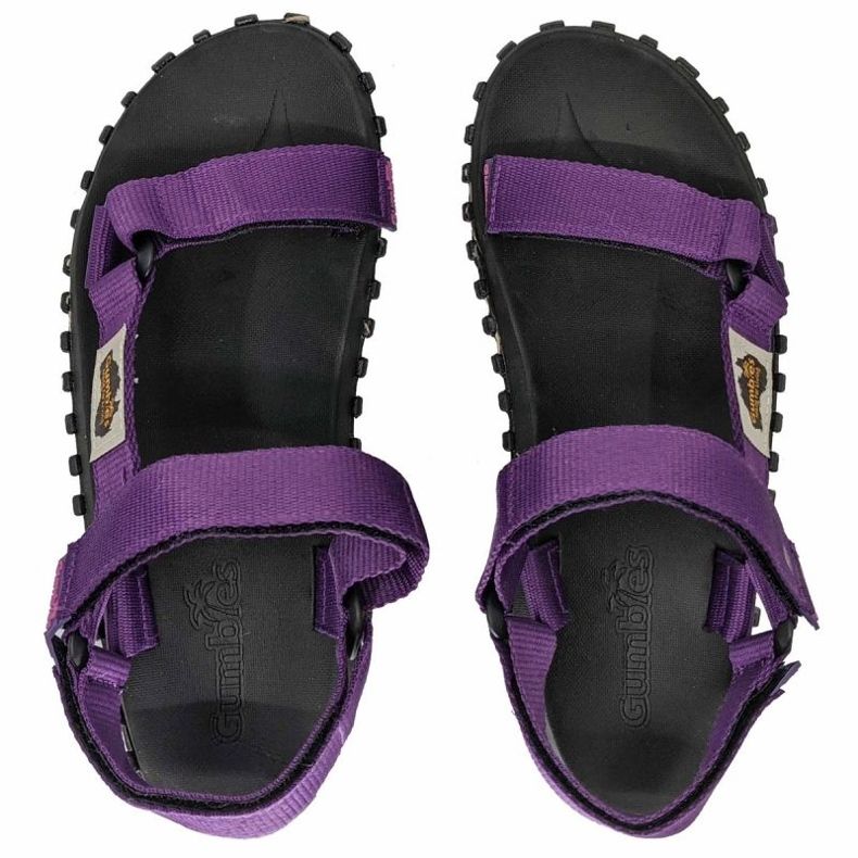 Gumbies Scrambler-Sandalen in Gu-sascr031 lila 1