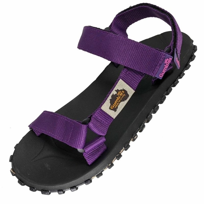 Gumbies Scrambler-Sandalen in Gu-sascr031 lila 2
