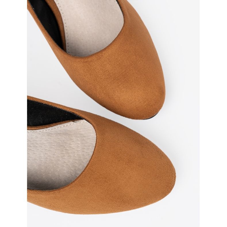 Goodin Wildleder -High Heels Karamell 1