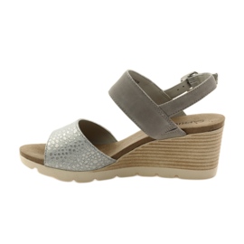 Caprice Sandalen Damenschuhe 28701 grau 2