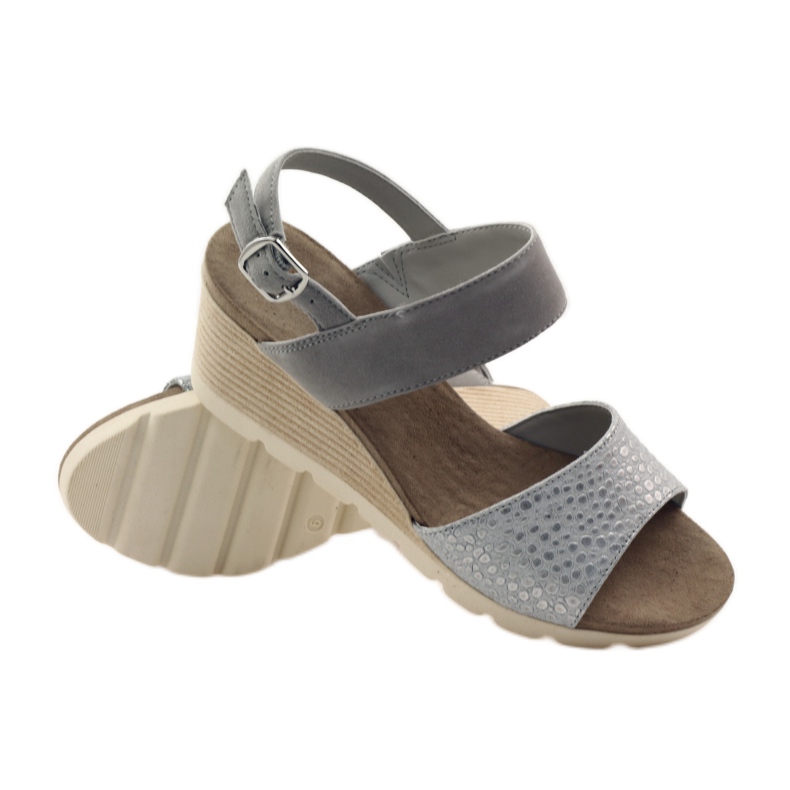 Caprice Sandalen Damenschuhe 28701 grau 3
