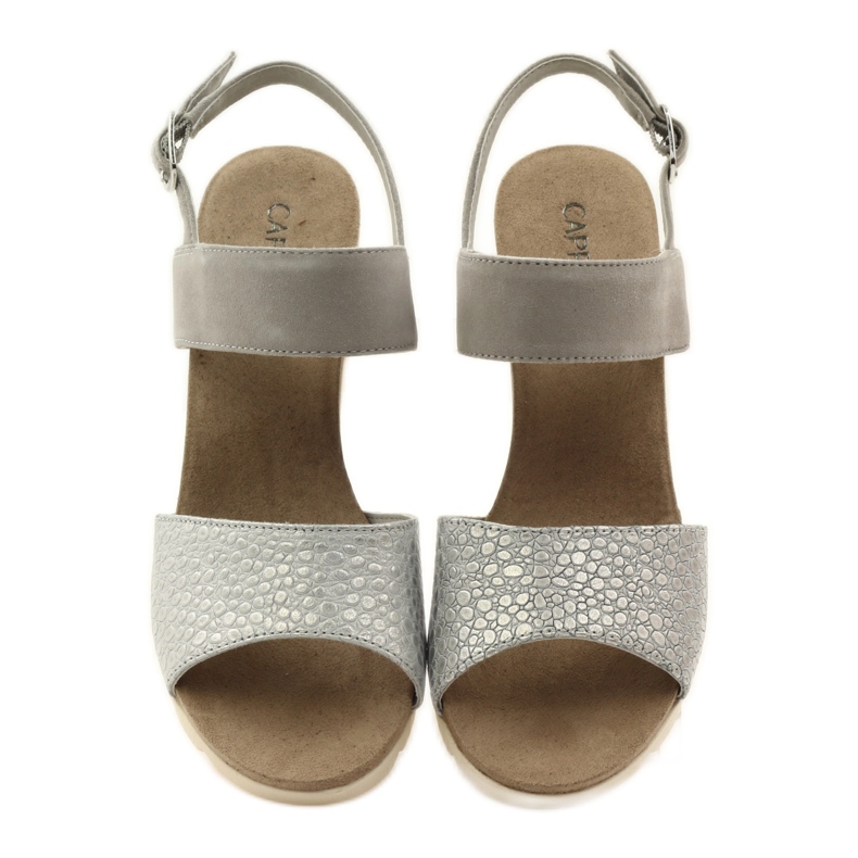 Caprice Sandalen Damenschuhe 28701 grau 4