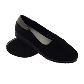 M.Daszyński Damenschuhe aus Lycra Daszyński 1625 schwarz 3