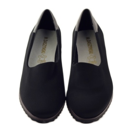 M.Daszyński Damenschuhe aus Lycra Daszyński 1625 schwarz 4