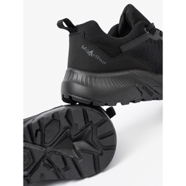 Shelvt Schwarze Turnschuhe mit einem Textilmenhur -Männermänner 1