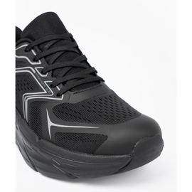 Shelvt Helle schwarze Sportschuhe auf einer dicken McArthur -Sohle 1