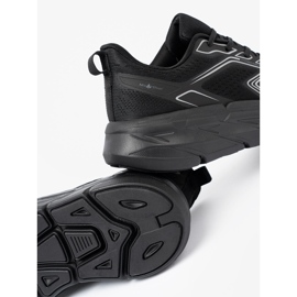 Shelvt Helle schwarze Sportschuhe auf einer dicken McArthur -Sohle 2