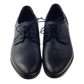 Brogues Herrenhausschuhe Nikopol 1628 navy blau 2