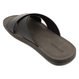 Befado Herren Flip -flops 158m026 Schwarz 2