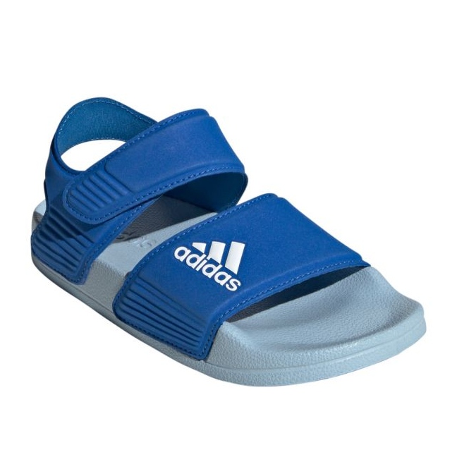 Adidas adilette jr ih3632 sandalen blau 1