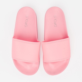 Shelvt Frauen Sportflip flops rosa 1