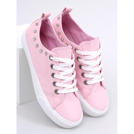 Sneaker mit rosa Zirkonias BL122p Pink 1