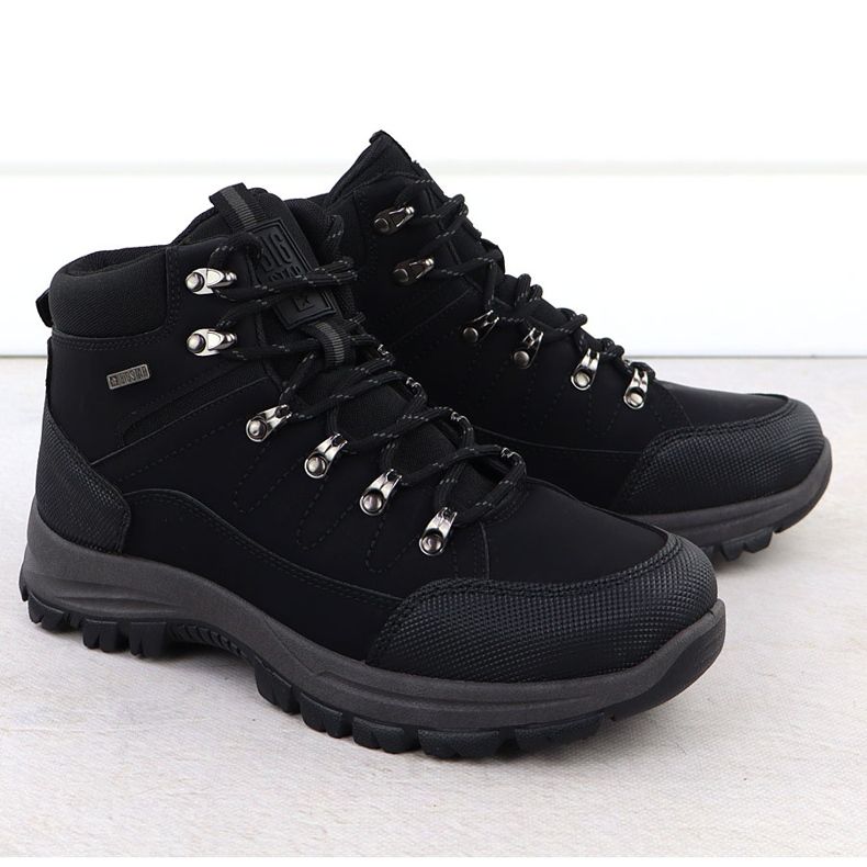 Männer Gastgeber nicht isoliert Black Big Star SS174048 schwarz 1