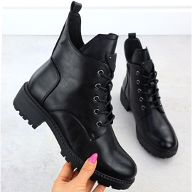 Frauenstiefel isoliert schwarze Vinceza 58609 1