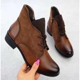 Isolierte Stiefel der Frauen Camel Jezzi ASA198-15 braun 1