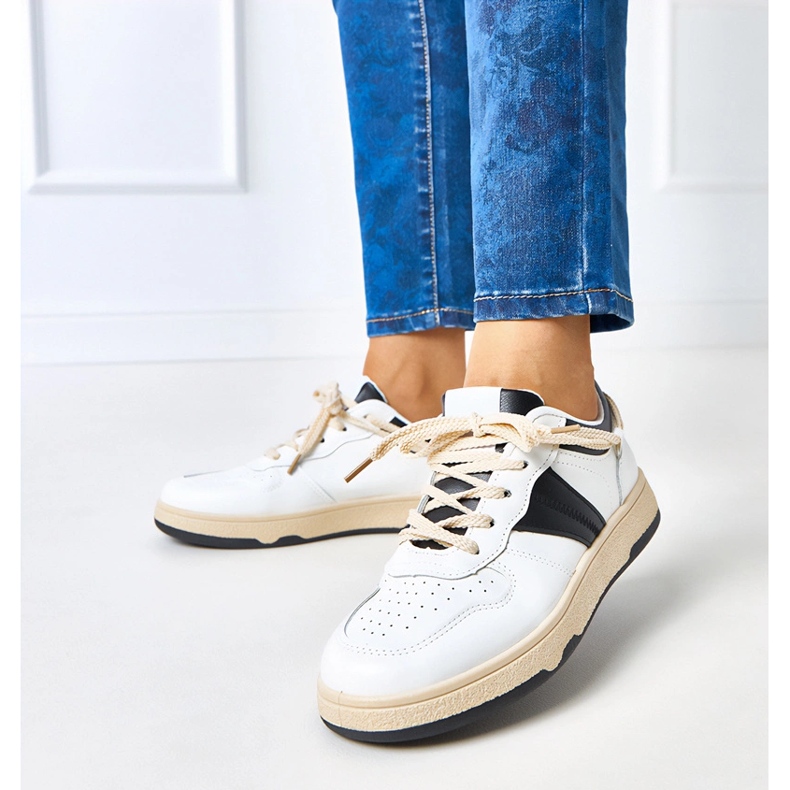 Marcella -Sneakers für weiße und weiße Frauen 2